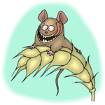 Mouse - Hungry Clip Art