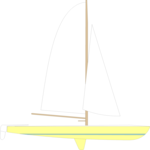 Sailboat 03 Clip Art
