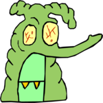 Mutant Creature 029 Clip Art