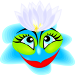 Water Lily 2 Clip Art