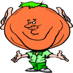 Orange Head Clip Art