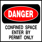 Confined Space 2 Clip Art