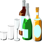 Alcoholic Beverages 02 Clip Art