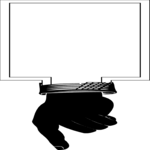 Finger Pointing 048 Clip Art