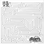 Looking for House Maze Clip Art