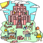 Tower of Babel 2 Clip Art