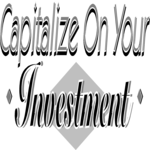 Capitalize Your Investment Clip Art