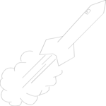 Rocket - Cartoon 18 Clip Art