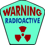 Warning - Radioactive Clip Art
