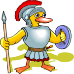 Roman Soldier - Duckling
