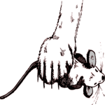 Paw & Mouse Clip Art
