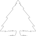 Tree Outline Clip Art