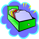 File Drawer (2) Clip Art