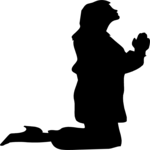 Woman Praying Clip Art