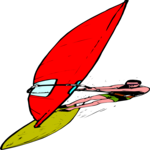 Windsurfing 15 Clip Art