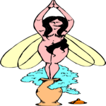 Fairy - Rising Clip Art