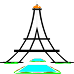 Eiffel Tower 05 Clip Art