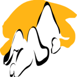 Dog Sleeping 4 Clip Art