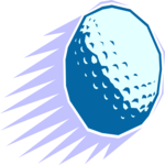 Golf Ball 2 Clip Art