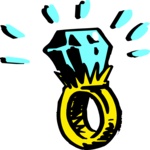 Ring - Diamond 05 Clip Art