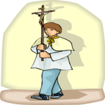 Altar Server 3 Clip Art