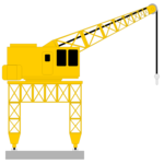 Dockyard Crane Clip Art