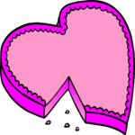 Heart Cake 1 Clip Art