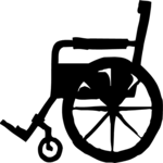Wheelchair 6 Clip Art