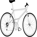 Mountain Bike 2 Clip Art