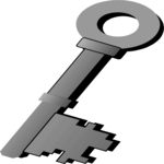 Key 09 Clip Art