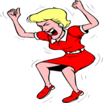 Woman - Frustrated 1 Clip Art