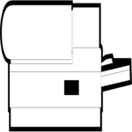 Printer 047 Clip Art