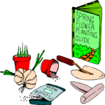 Spring Planting Guide Clip Art