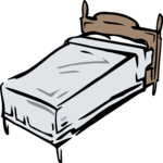 Bed 07 Clip Art