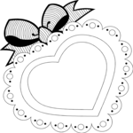 Heart Frame 1 Clip Art