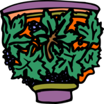 Flower Pot 2 Clip Art