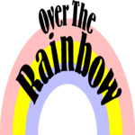 Over the Rainbow Clip Art