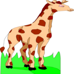 Giraffe 09 Clip Art
