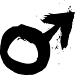 Male Symbol 06 Clip Art