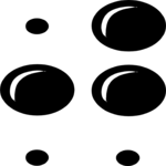 Braille- J Clip Art