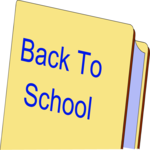 Back-to-School Title 4 Clip Art