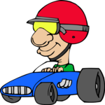 Race Car 08 Clip Art