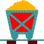 Mining Cart 1 Clip Art