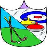 Golf & Curling Equipment Clip Art