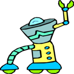 Robot 058 Clip Art