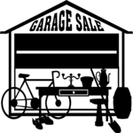 Garage Sale 2 Clip Art