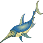 Ichthyosaurus 3 Clip Art