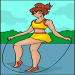 Jumping Rope 3 Clip Art