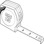 Tape Measure 7 Clip Art