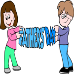 Kids - Father's Day Clip Art